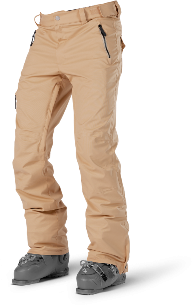 Beige Outdoor Hiking Pants PNG