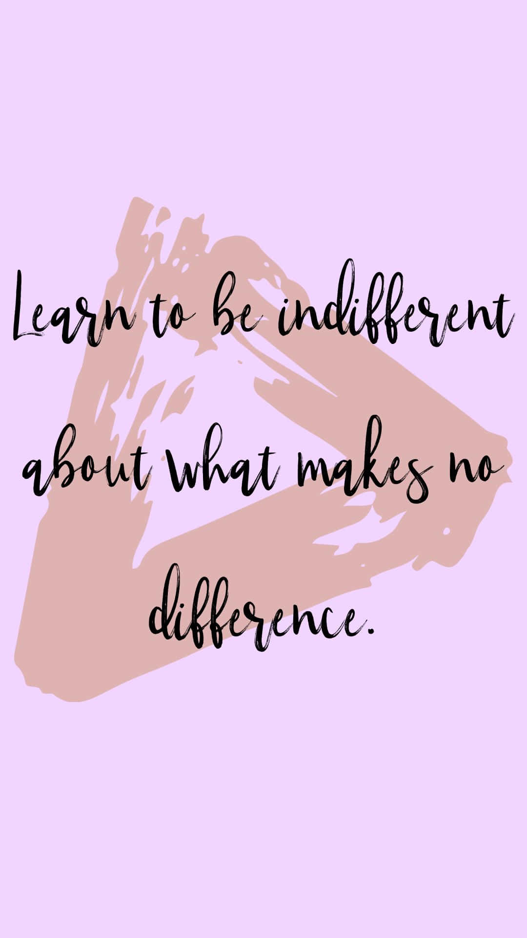 Being Indifferent About What Makes No Difference Wallpaper