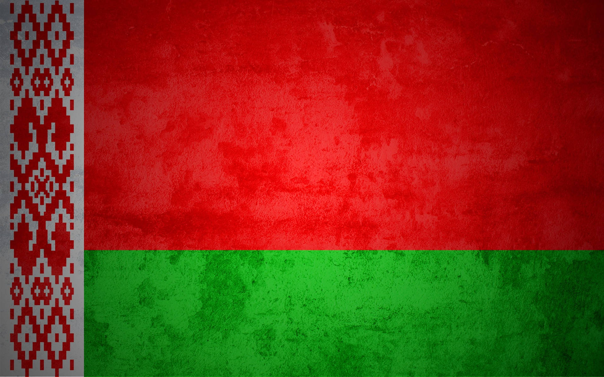 Belarus Country Flag Cut Wallpaper