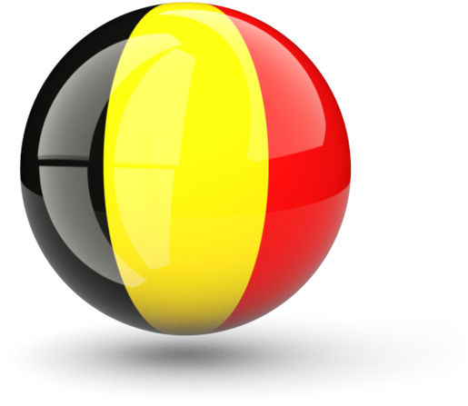 Belgian Flag Beach Ball PNG