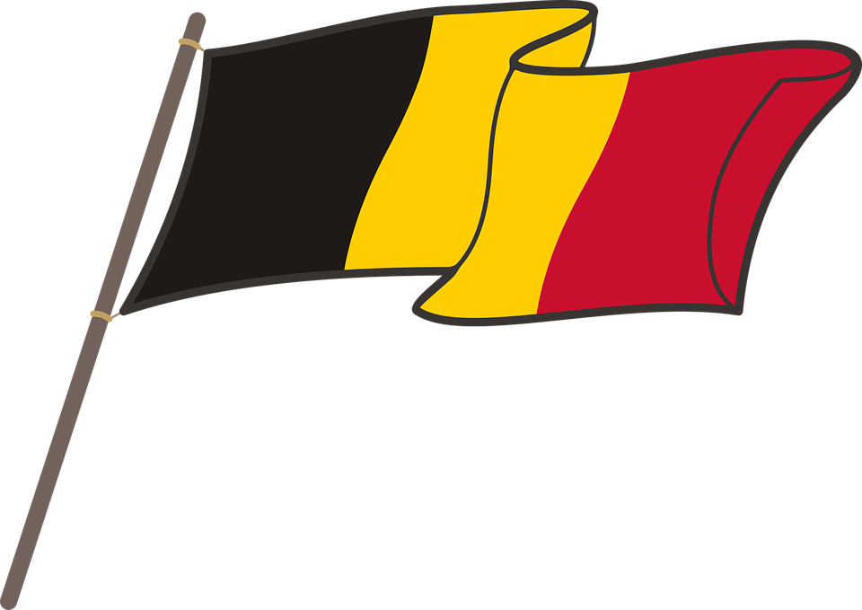 Belgian Flag Illustration PNG