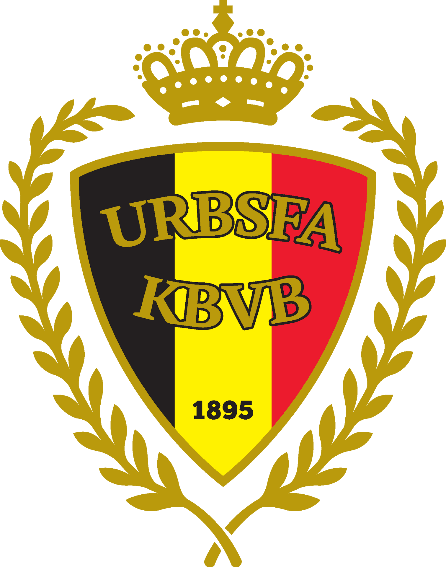 Belgian Football Federation Crest PNG