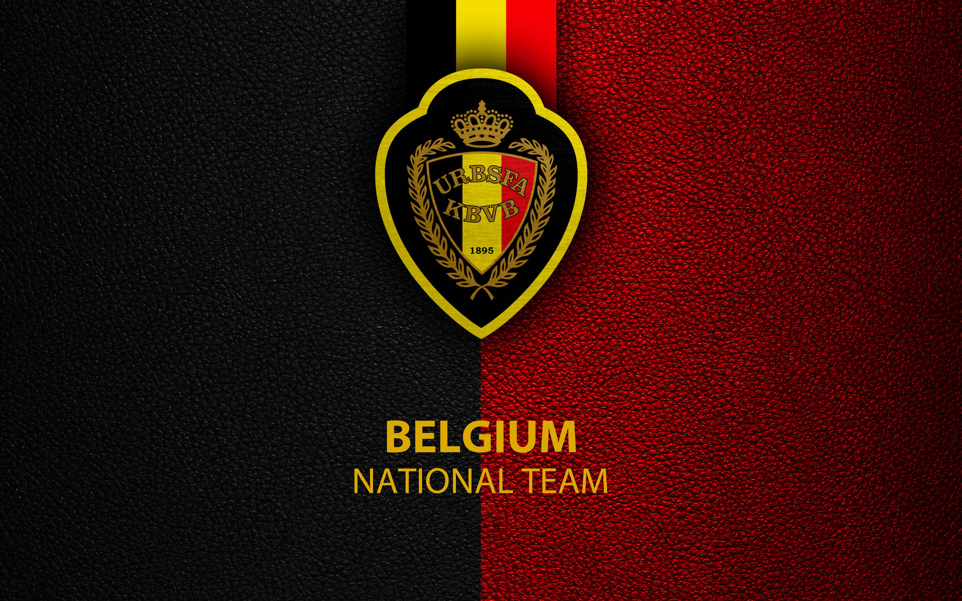 Belgium National Football Team Black And Red Wallpaper