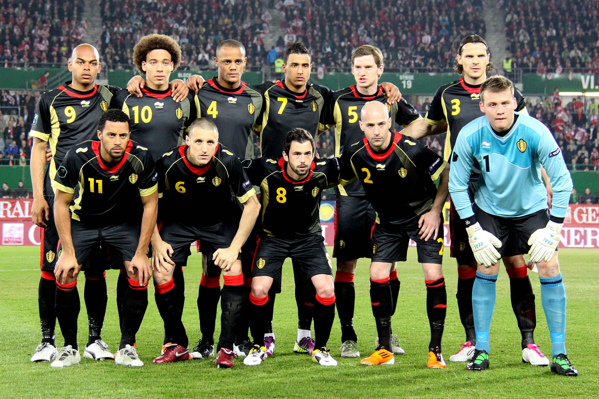 Belgium National Football Team Black Kits