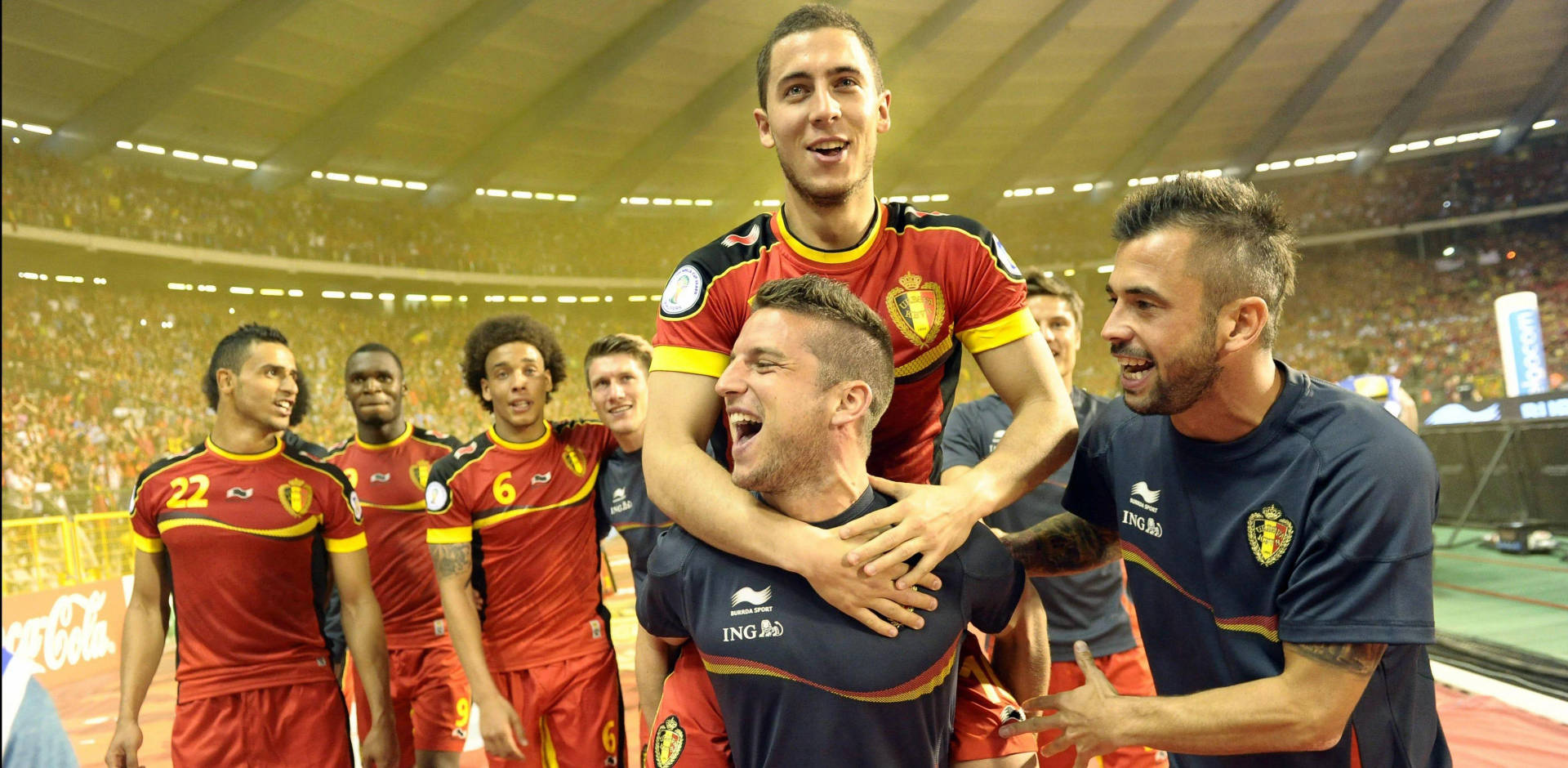 Belgium National Football Team Celebration