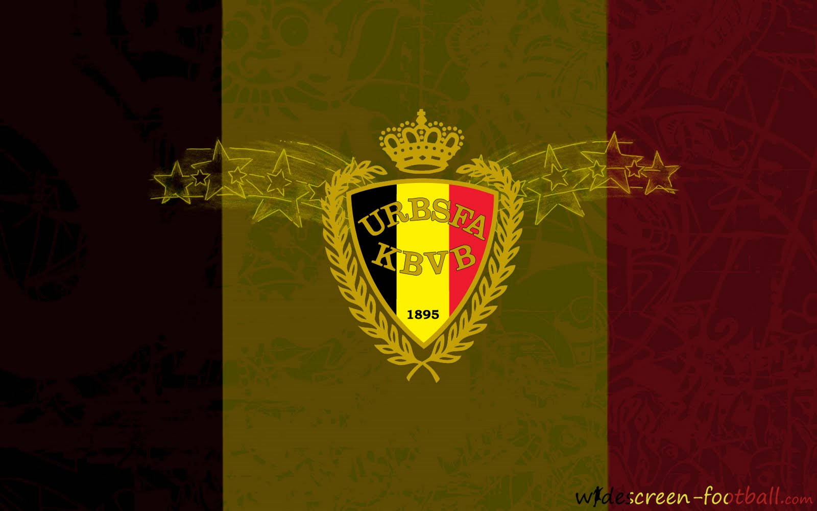 Belgium National Football Team Emblem Wallpaper