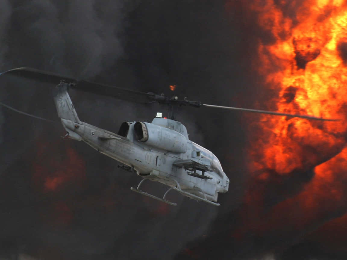 Bell Ah-1 Cobra Cool Helicopter Wallpaper