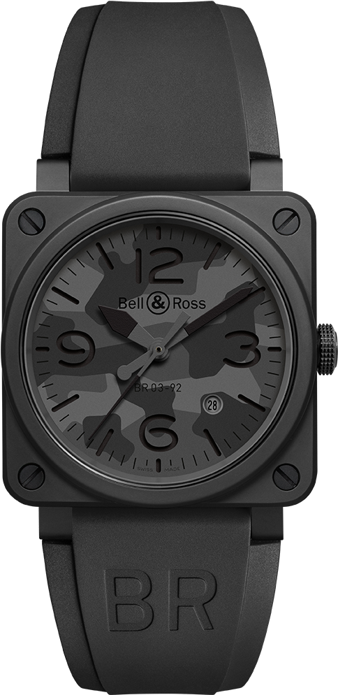 Bell Ross Black Watch PNG