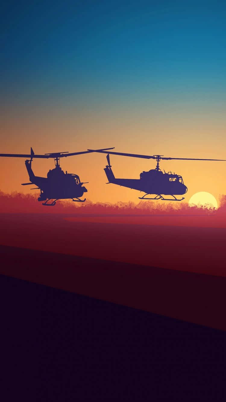 Bell Uh-1 Iroquois Utility Cool Helicopters Wallpaper