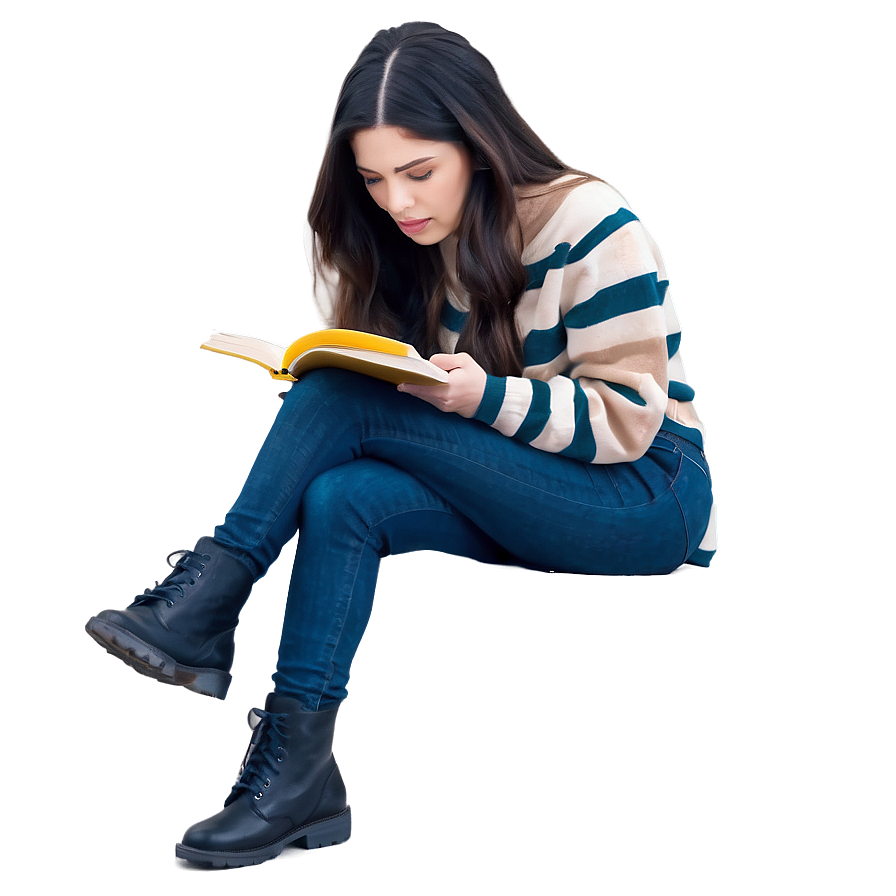 Bella Reading A Book Png 85 PNG