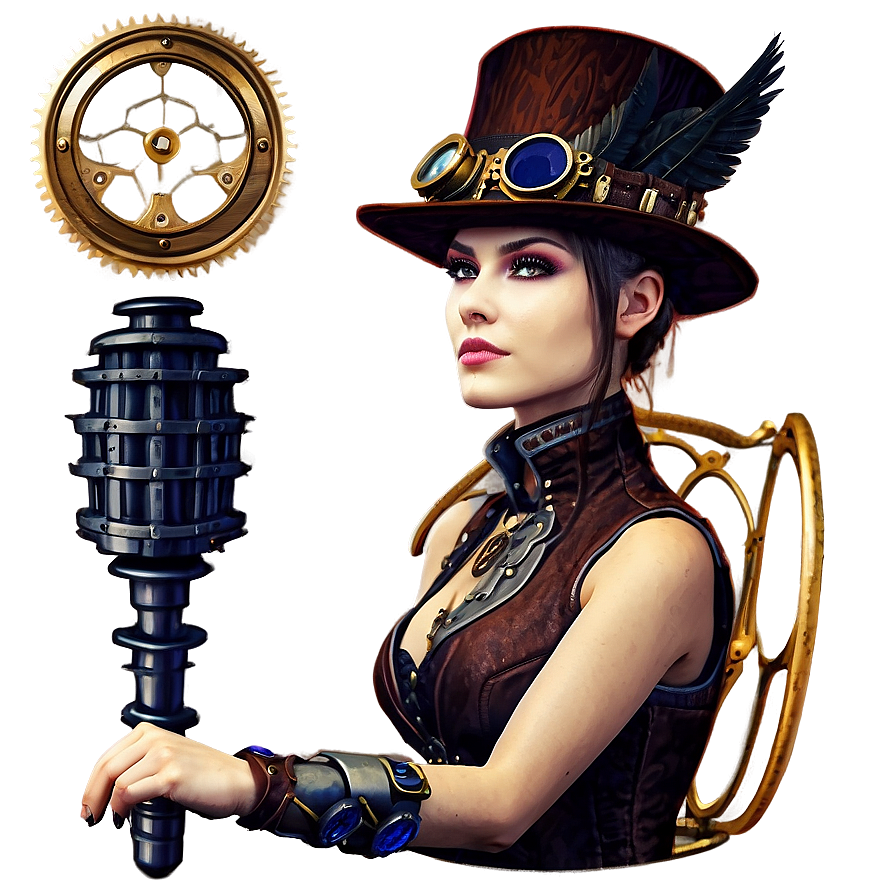 Bella Steampunk Style Png 17 PNG