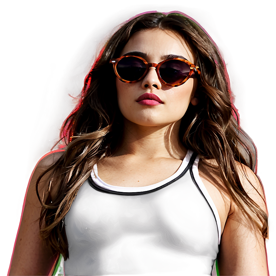 Bella With Sunglasses Png Mmo15 PNG