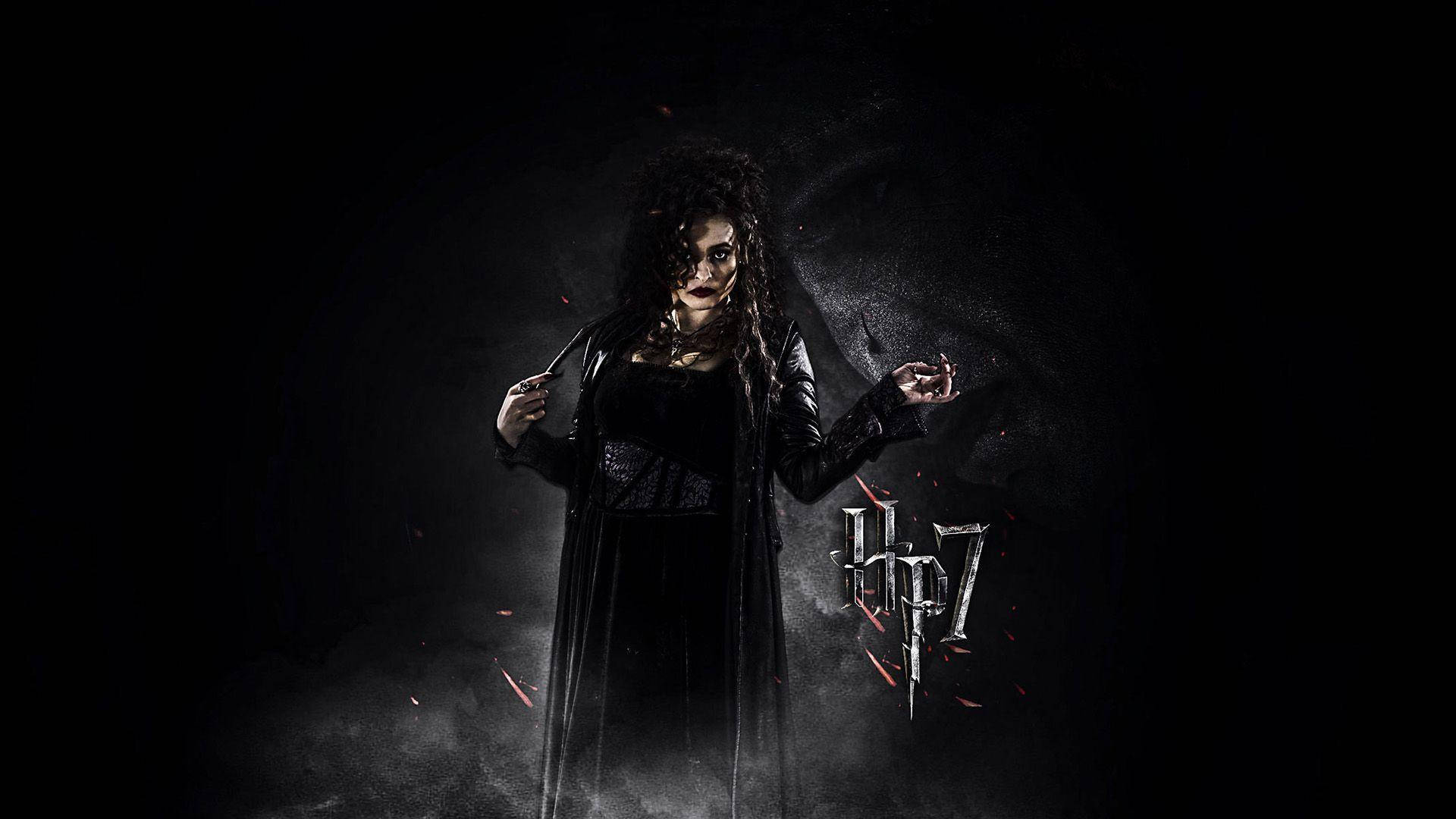 Bellatrix Lestrange Black Poster