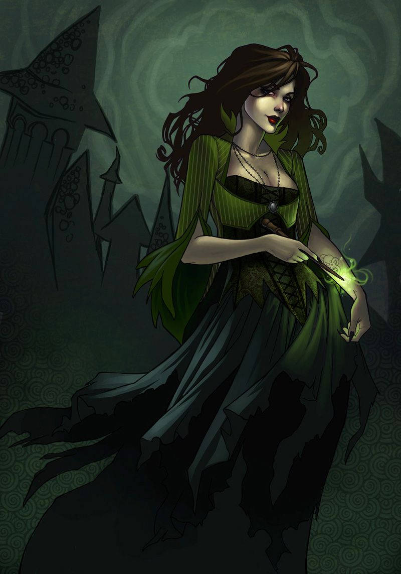 Bellatrix Lestrange Digital Painting