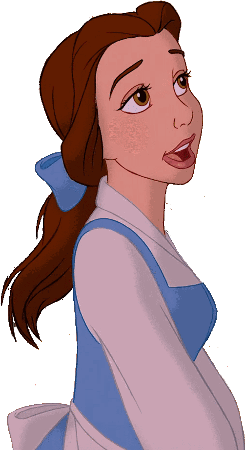 Belle Profile Glance Animated PNG