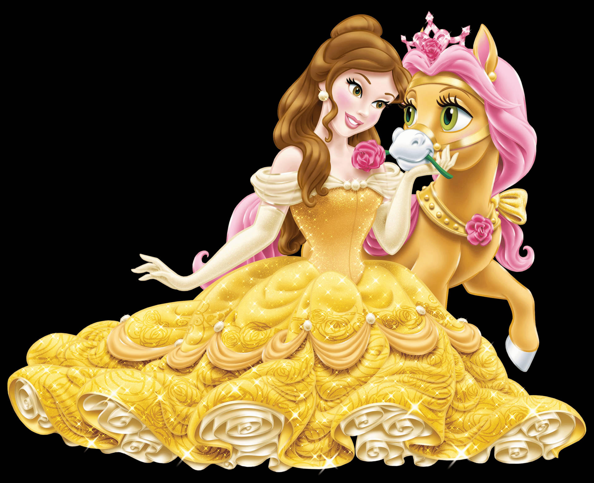 Belle With Pony
