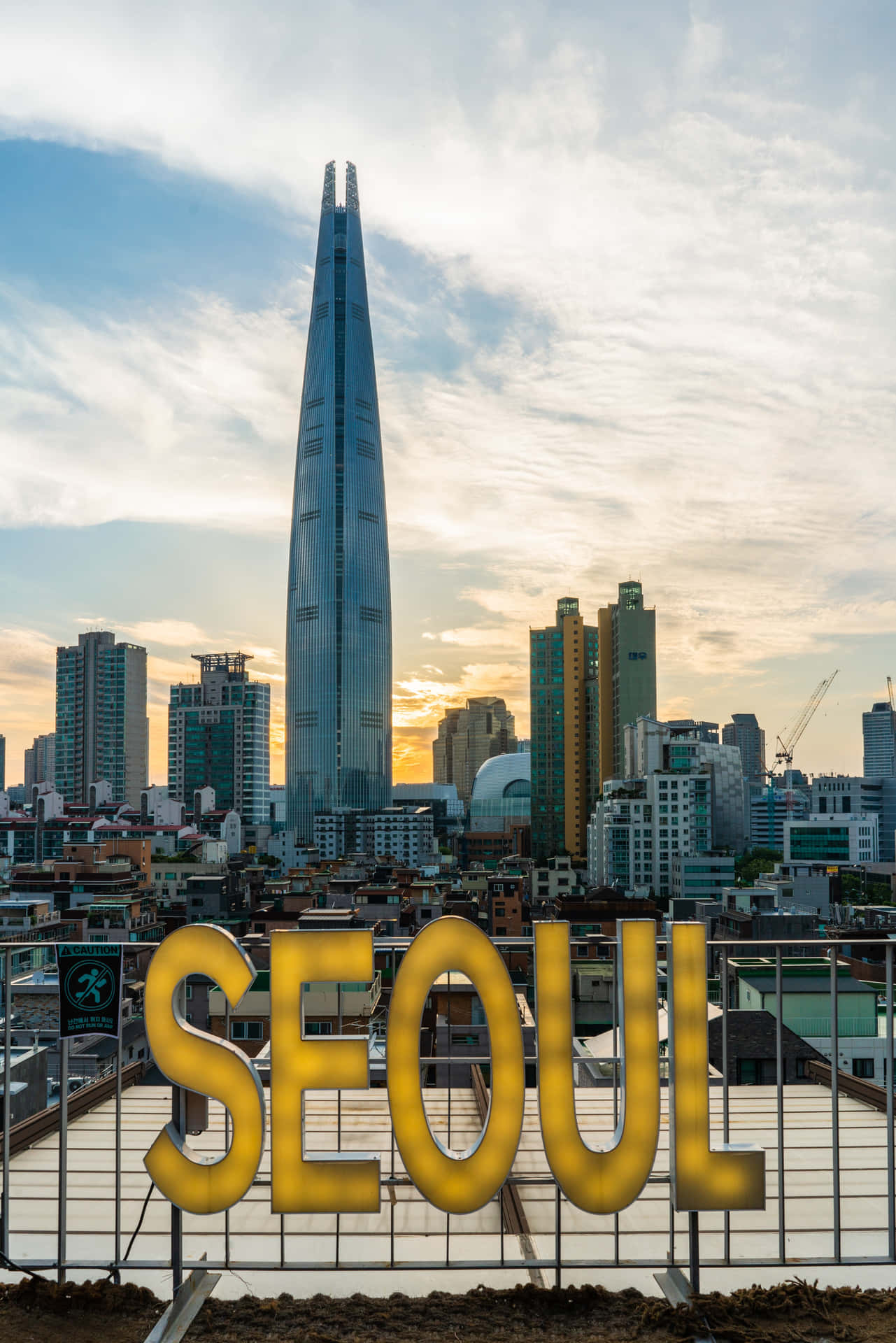 Bellissimopaesaggio Panoramico Della Corea Del Sud.