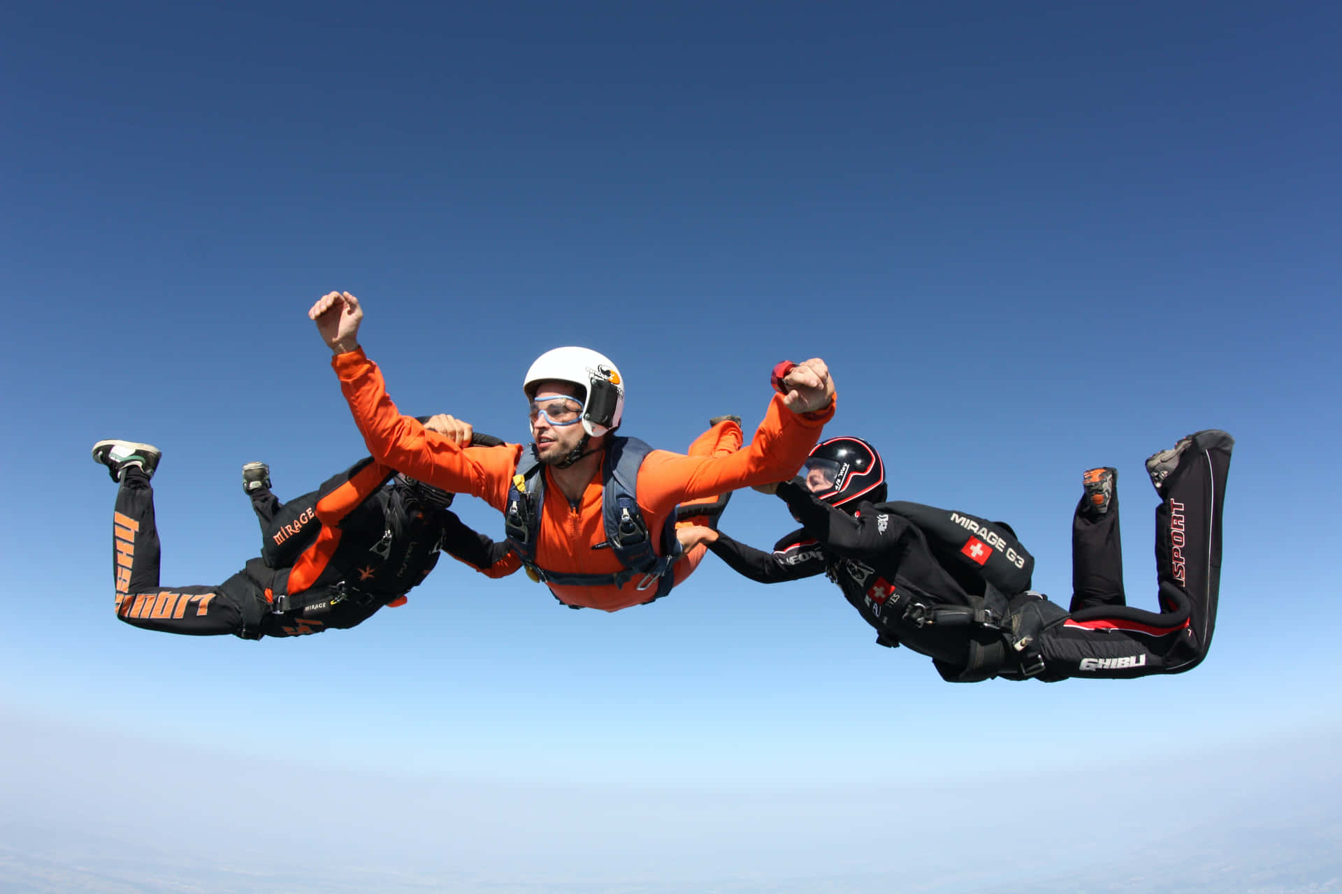 Belly Flying Freefall Skydiving Wallpaper