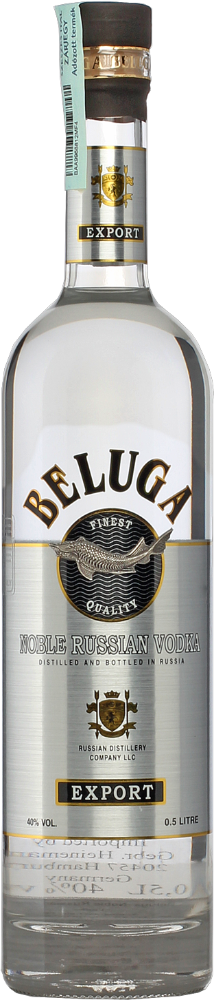 Download Beluga Noble Russian Vodka Bottle | Wallpapers.com