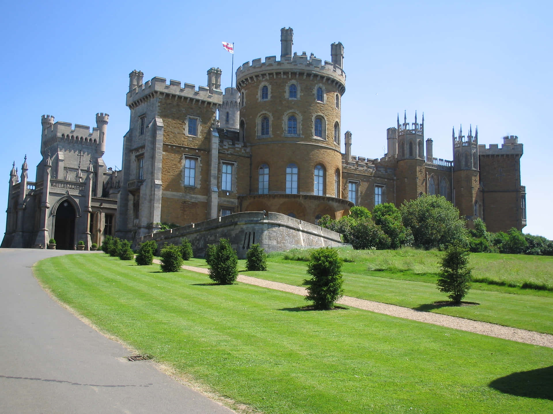 Belvoir Castle Leicestershire U K Wallpaper