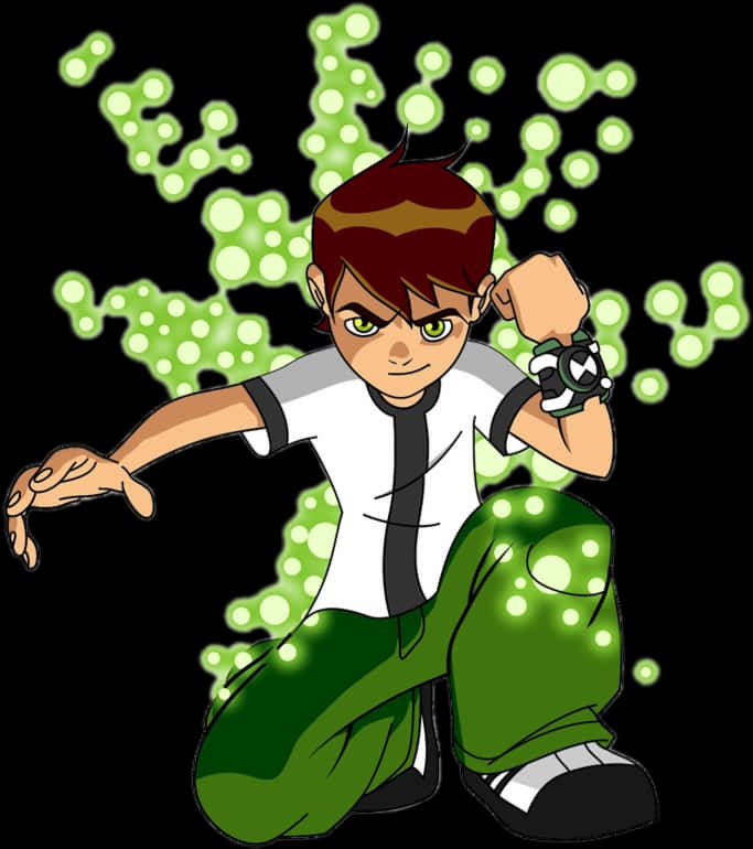 Ben_10_ Activating_ Omnitrix PNG