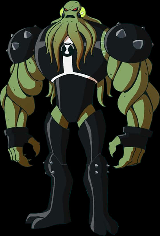 Ben_10_ Alien_ Force_ Wildvine_ Character PNG