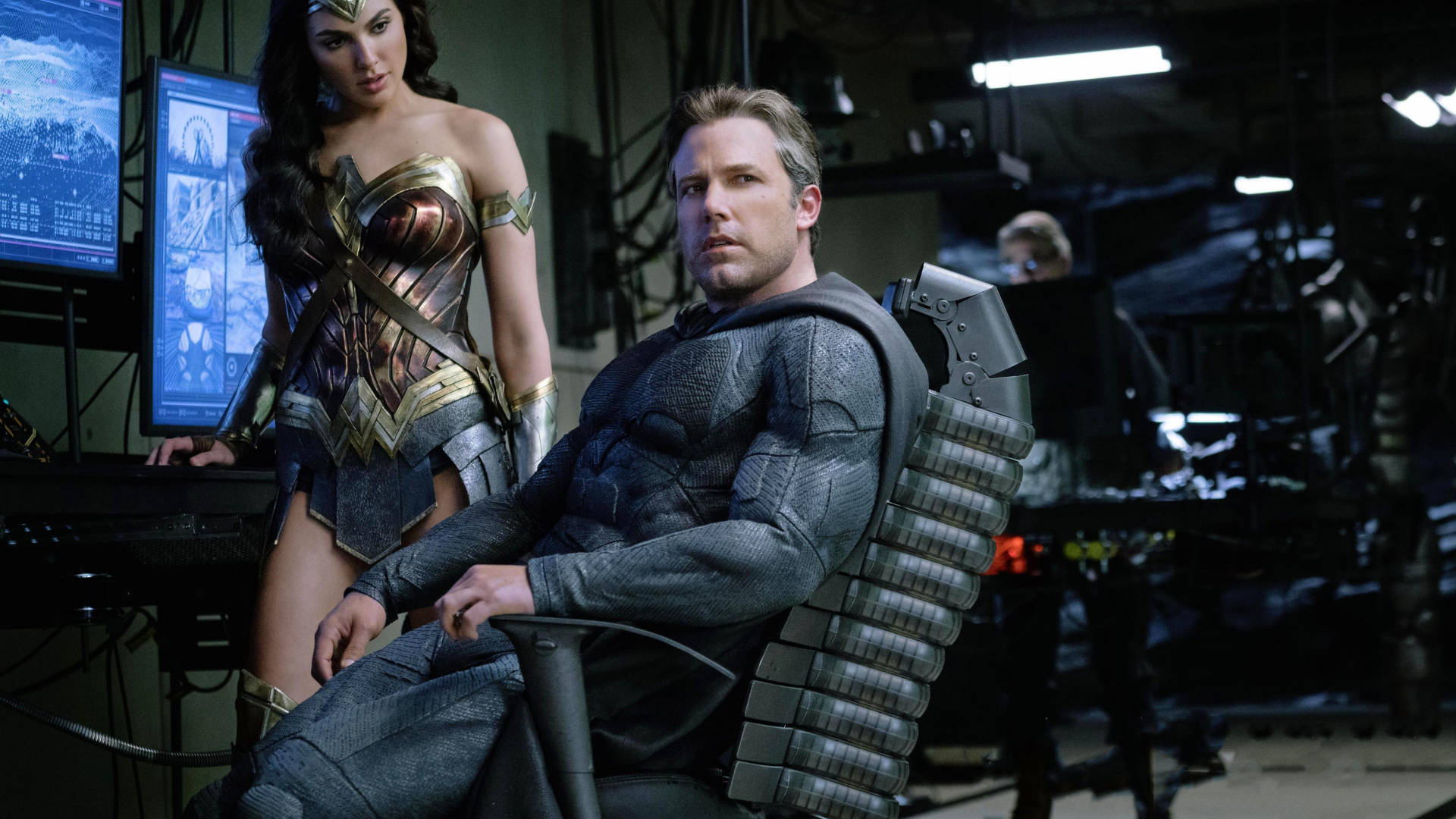 Ben Affleck And Wonder Woman Picture