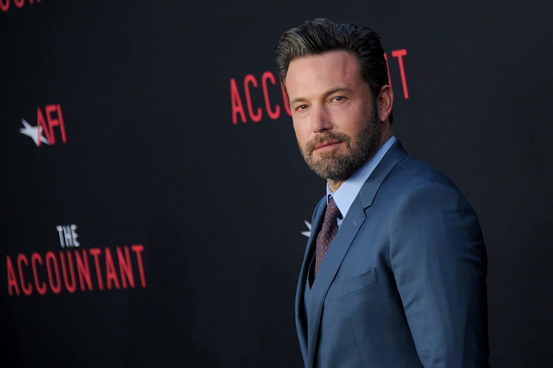 Ben Affleck at the premiere of his latest movie.
