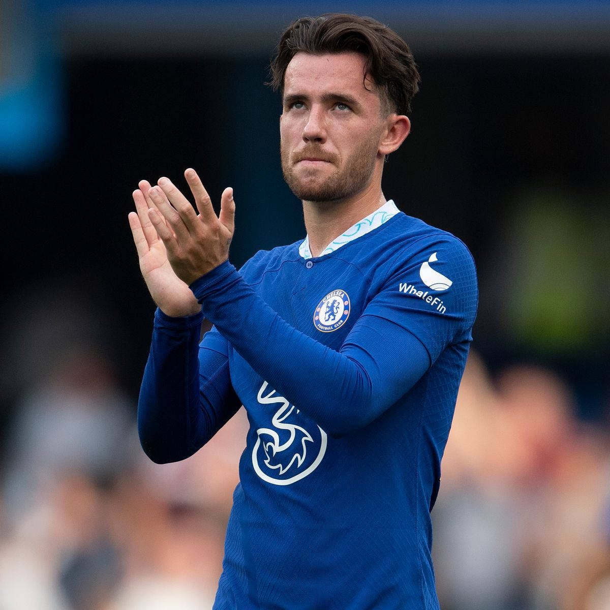 Ben Chilwell Clapping And Looking Up Wallpaper
