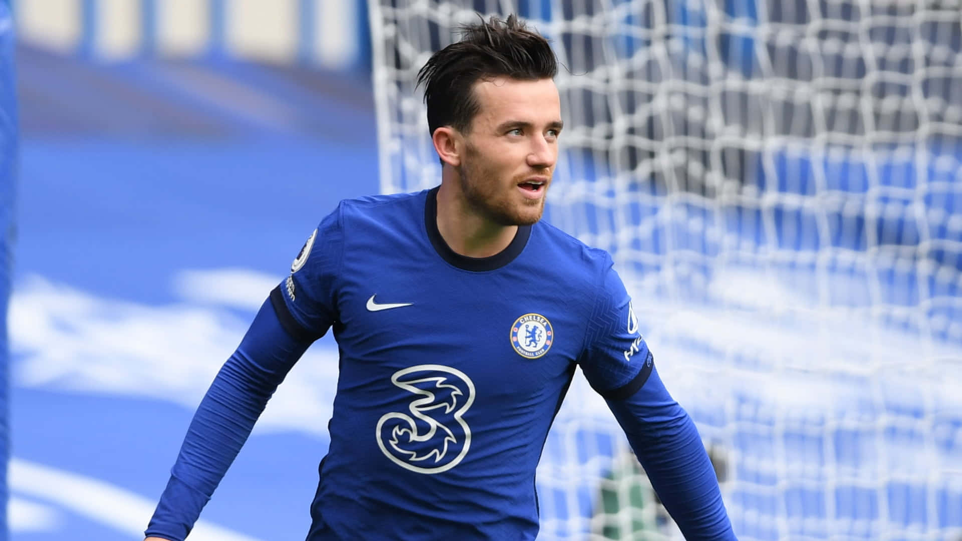 Ben Chilwell Playing For Chelsea Wallpaper