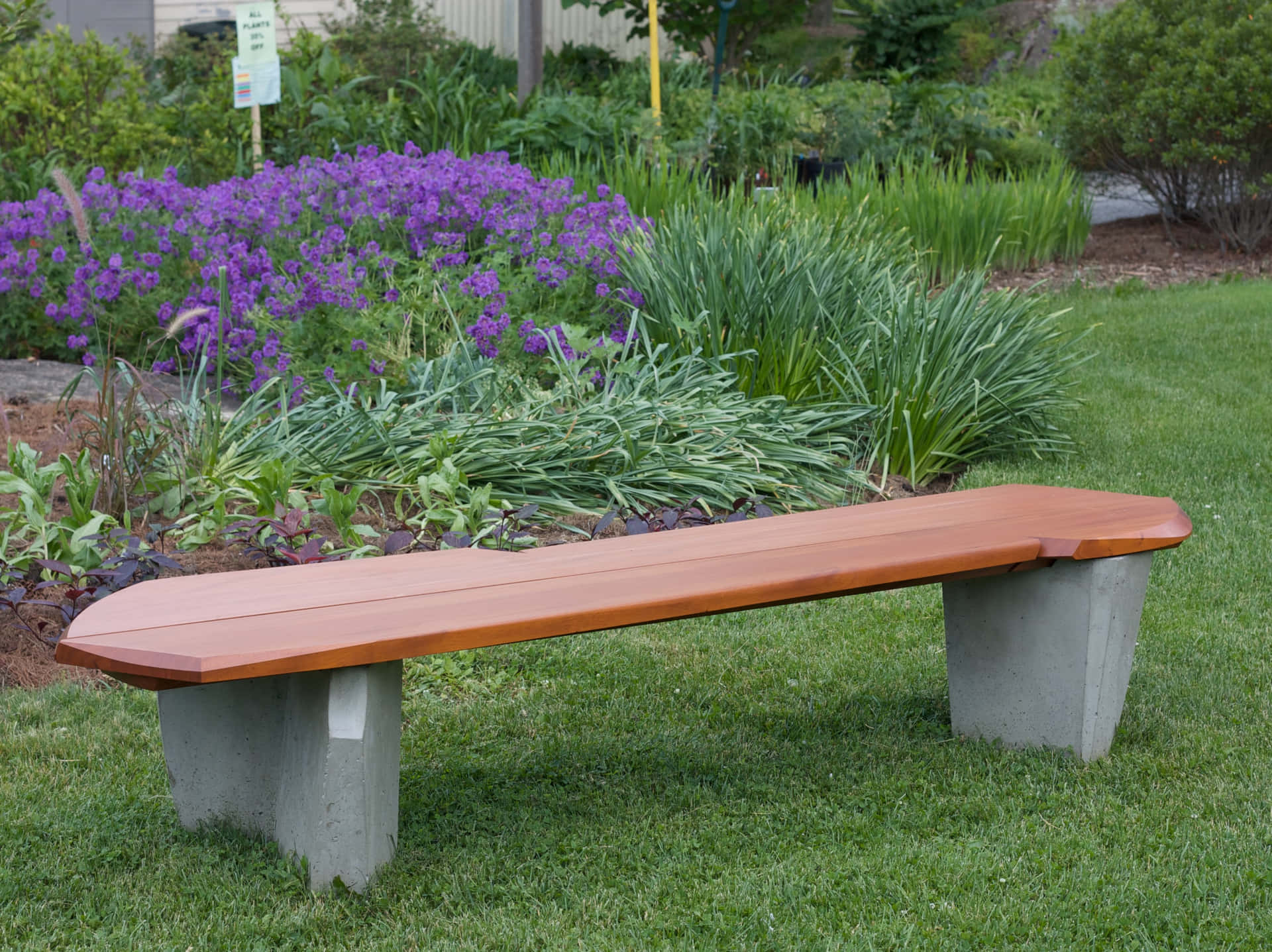 Take a break and relax with a bench