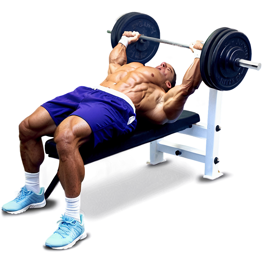 Bench Press Workout Png 9 PNG