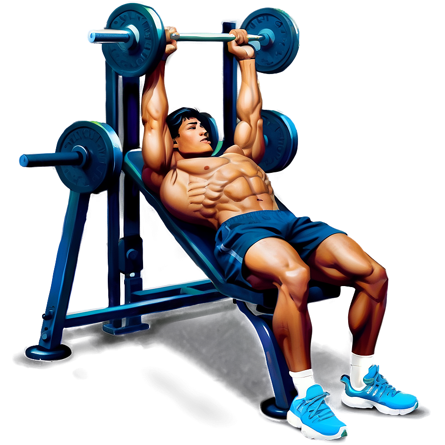 Bench Press Workouts For Teens Png 06132024 PNG