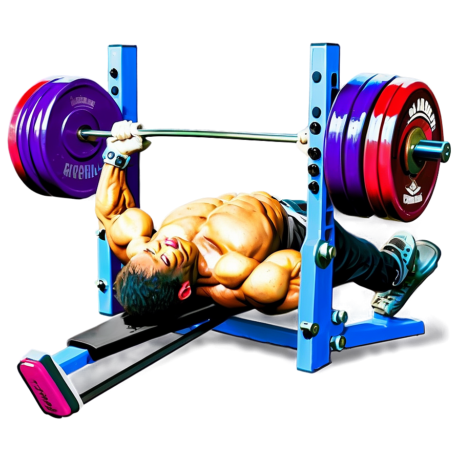 Bench Press World Records Png Lpq84 PNG