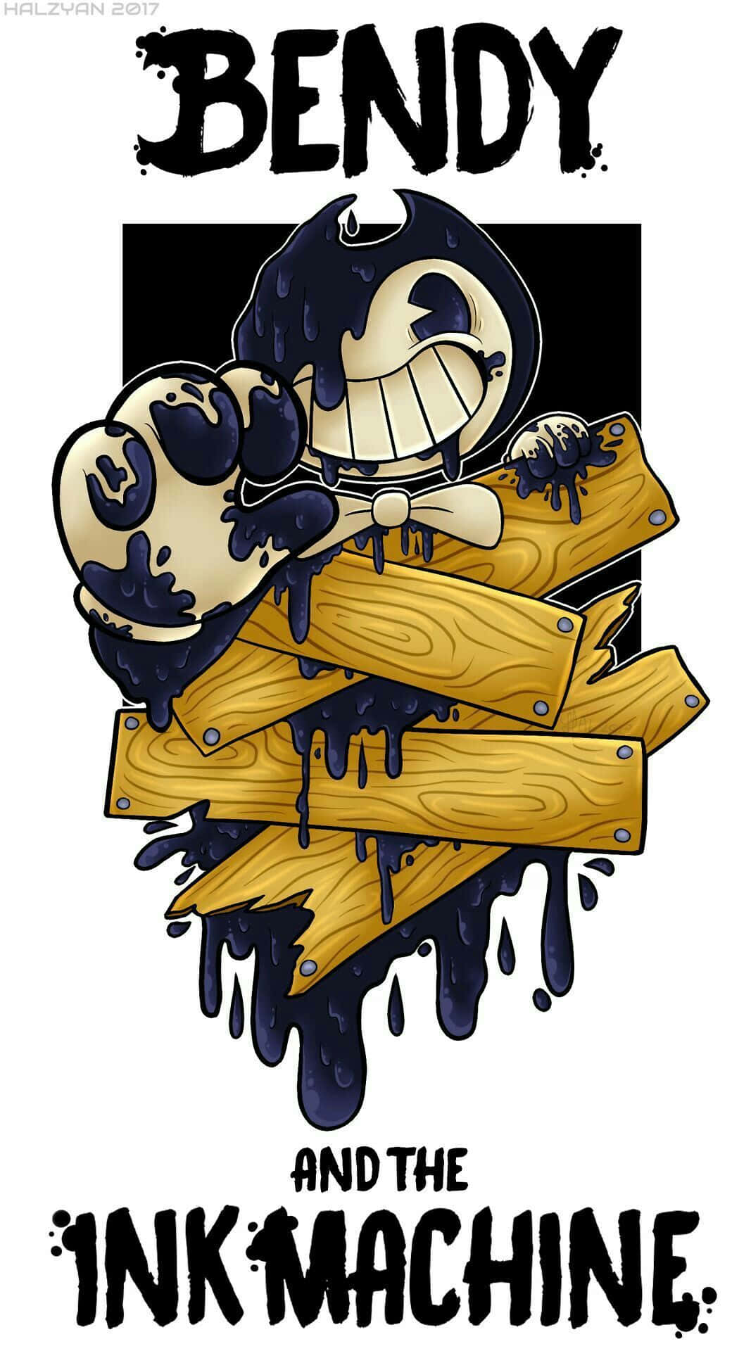 Fondode Pantalla De Bendy And The Ink Machine. Fondo de pantalla