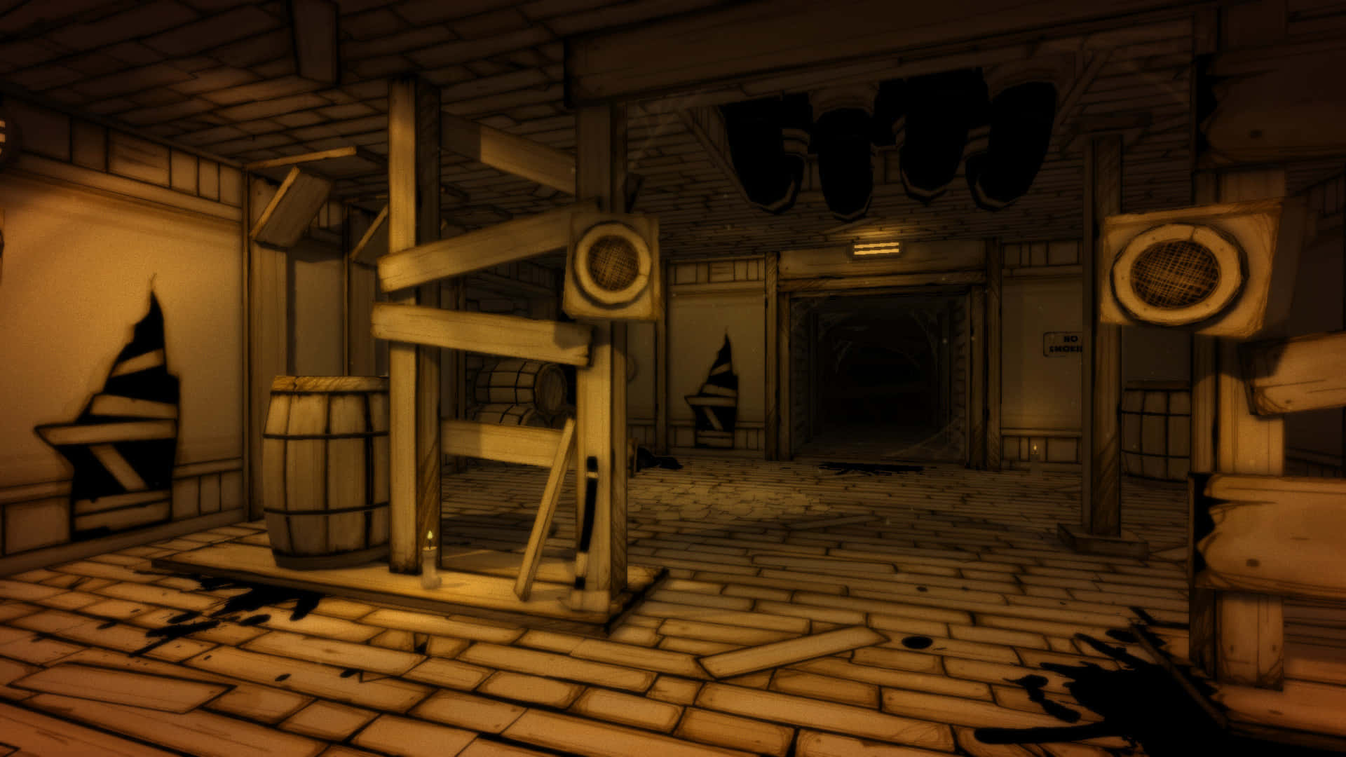 Step into the world of horror with Bendy and the Ink Machine