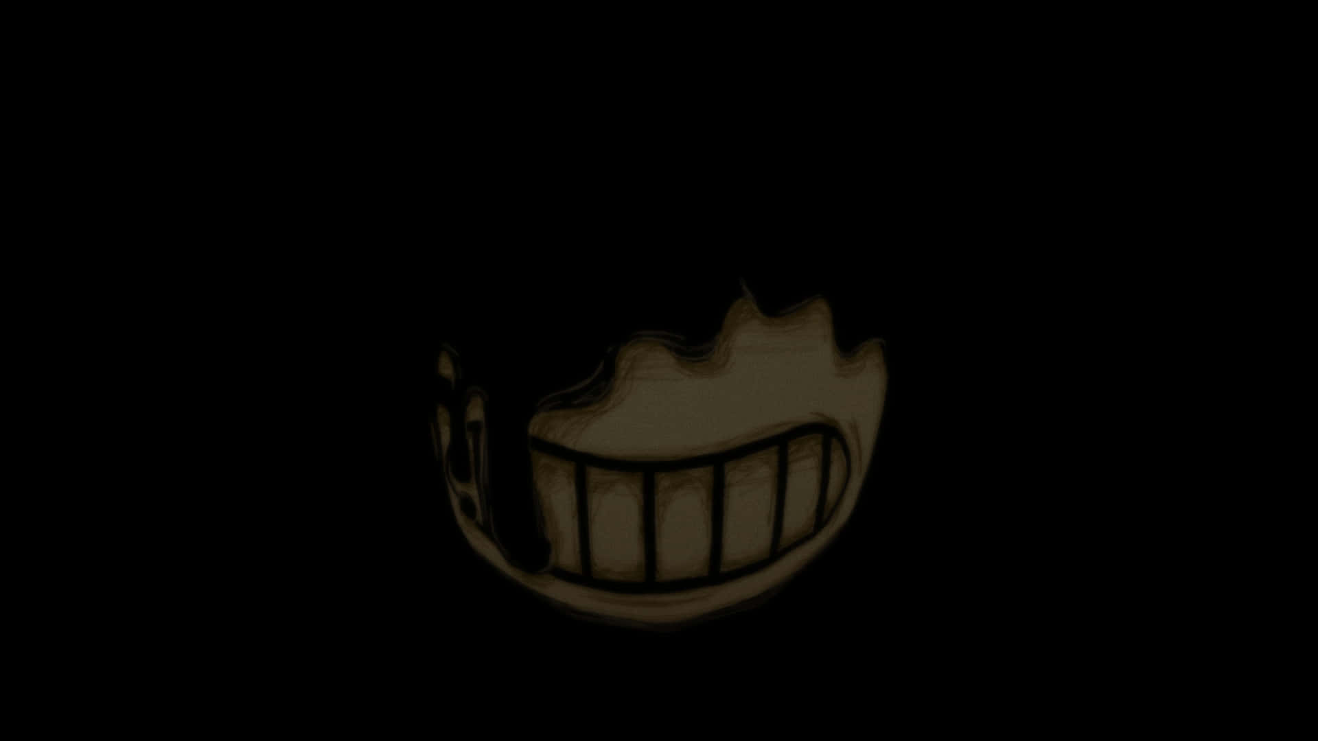 Creepy Bendy And The Ink Machine Poster Wallpaper