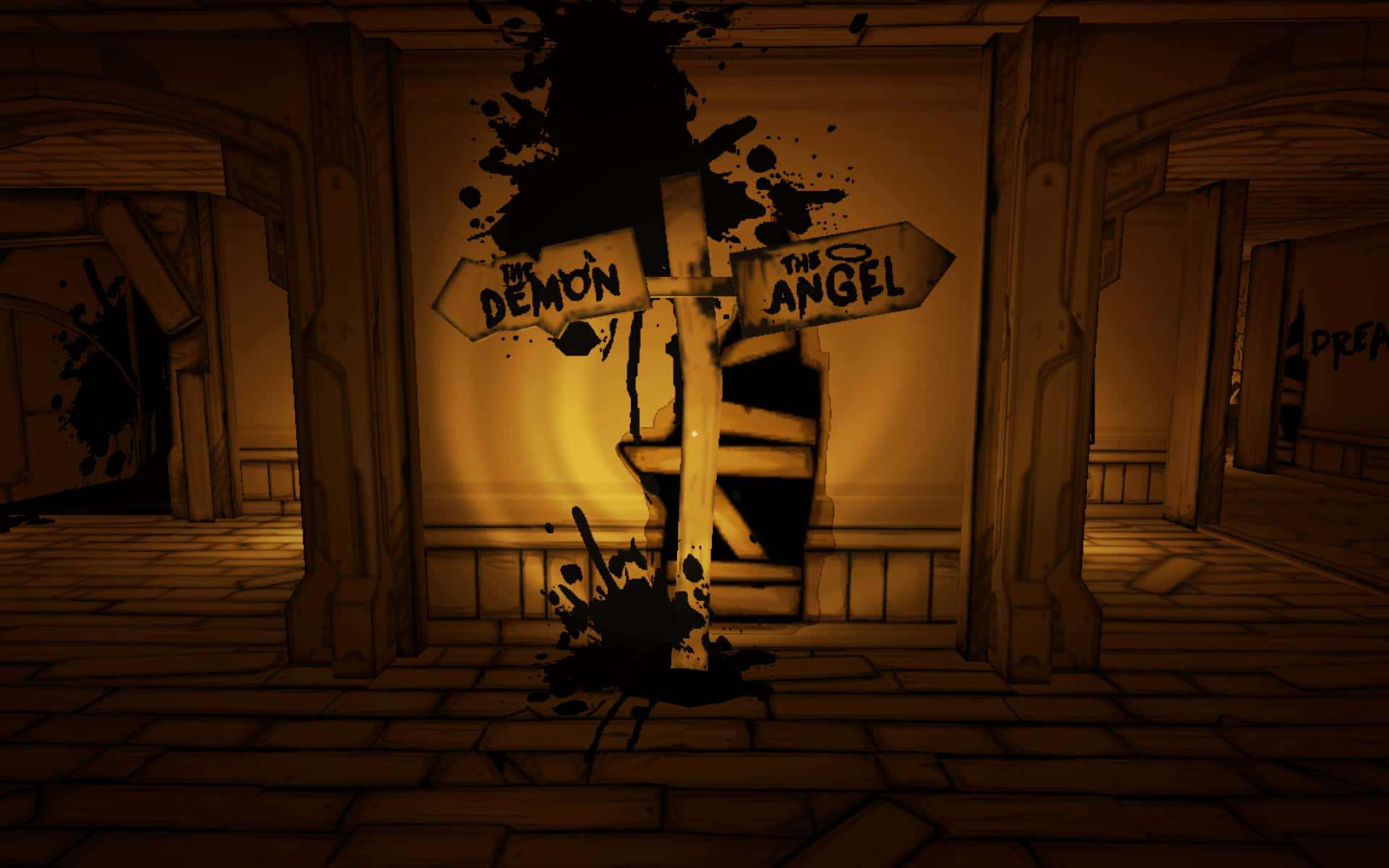 Enter the world of Bendy and the Ink Machine ⛓️ Wallpaper
