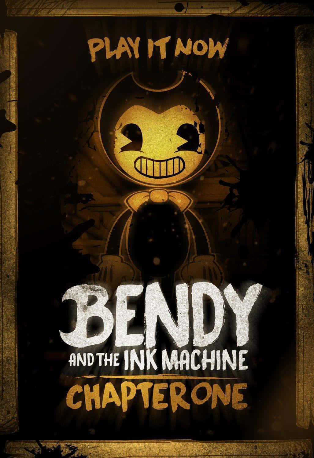 The world of Bendy and the Ink Machine comes alive with Johnny in the front seat Wallpaper