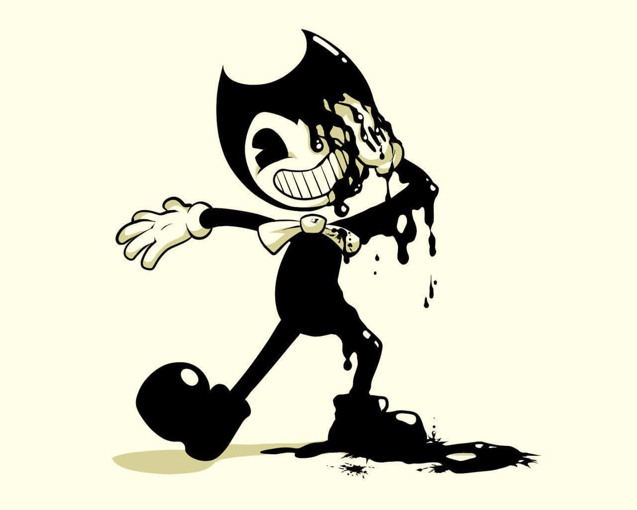 Verlieredich In Der Angst: Bendy Und Die Tintenmaschine Wallpaper