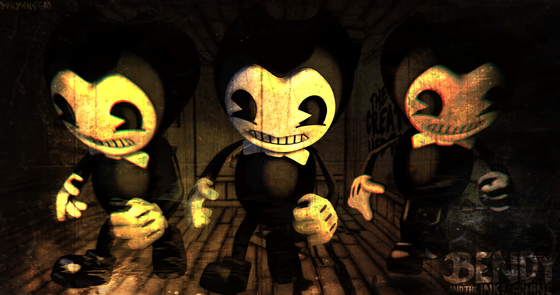Steps to success in Bendy and the Ink Machine Wallpaper