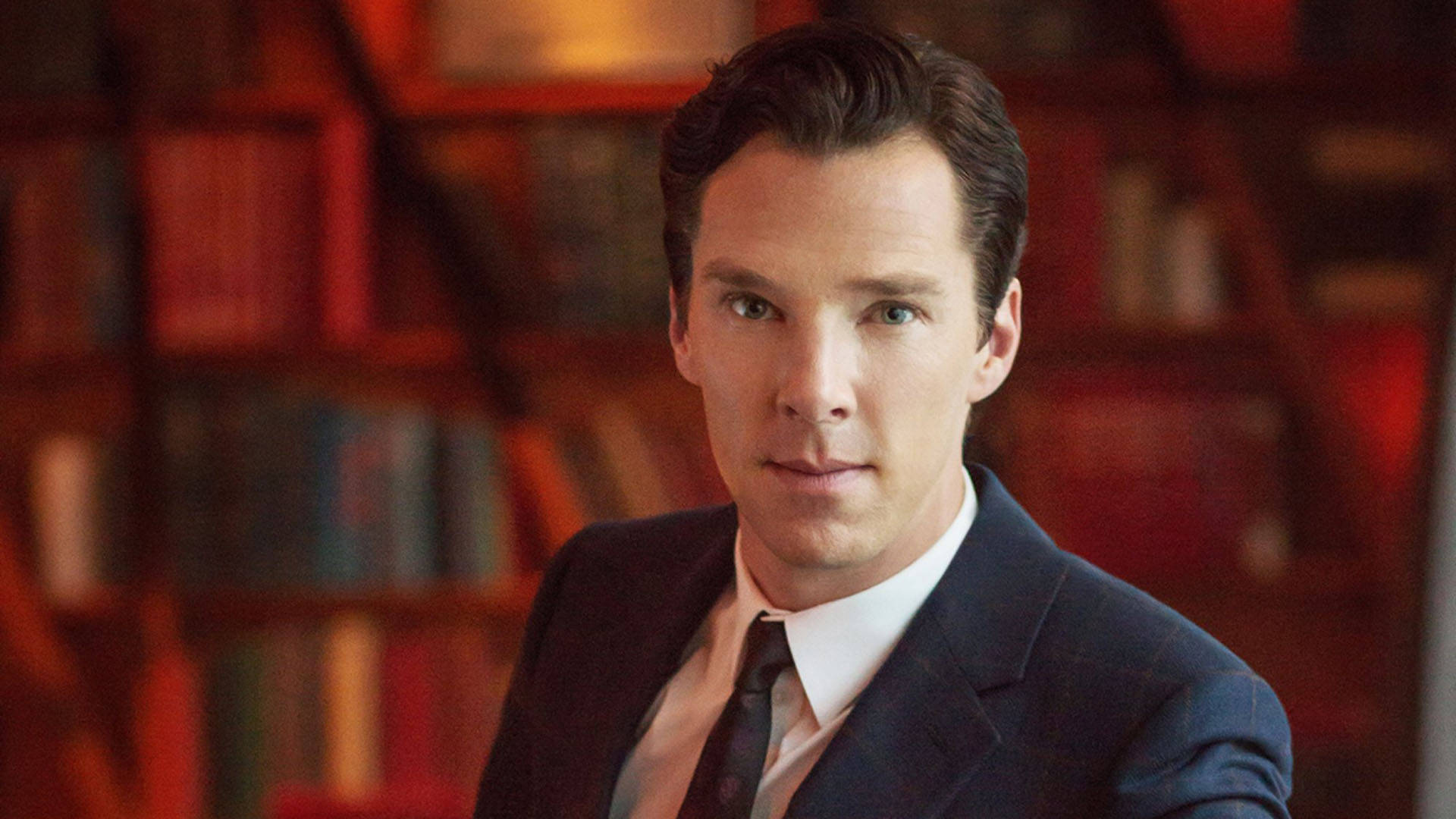 Benedict Cumberbatch In Library Picture