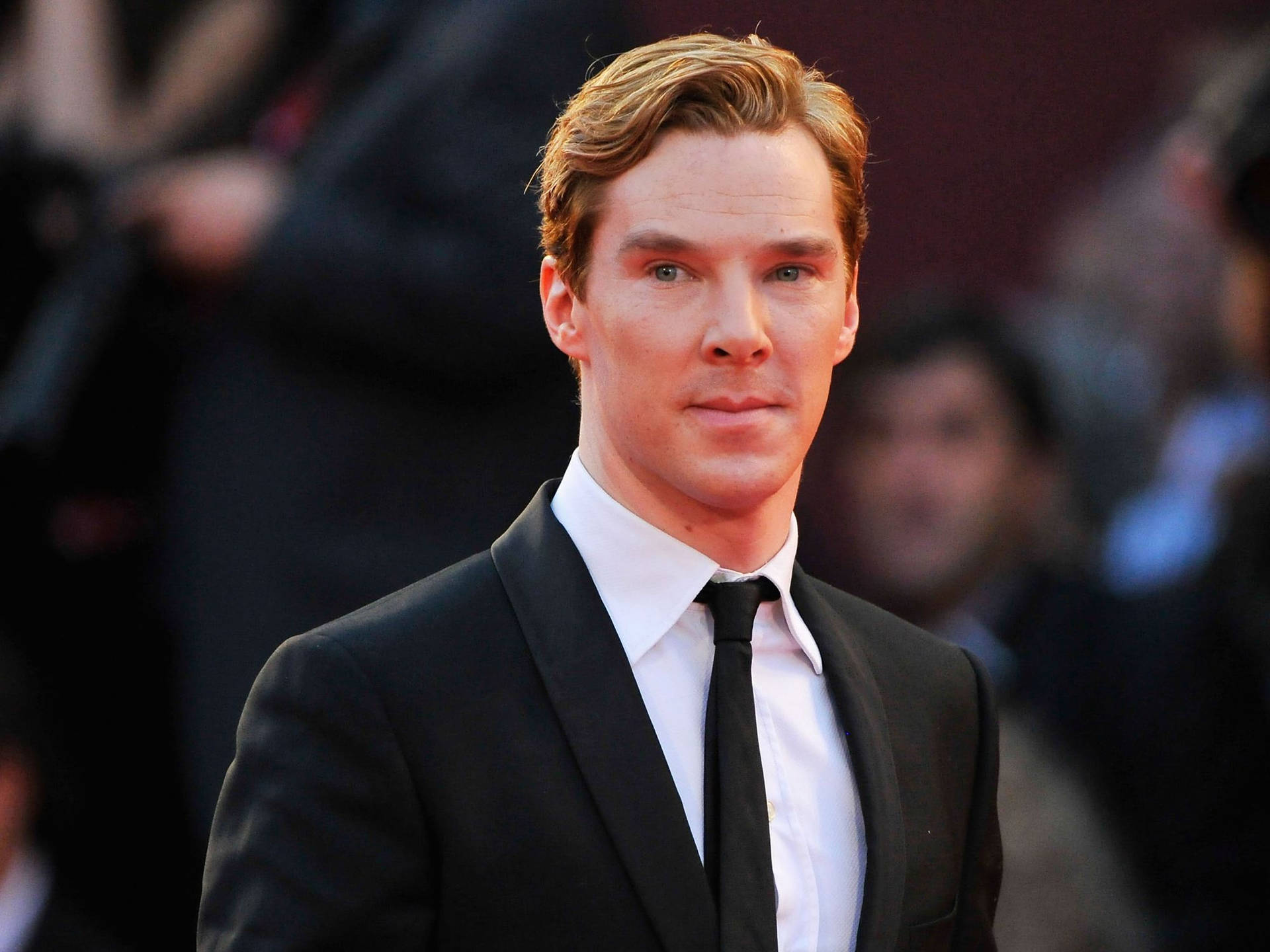Benedict Cumberbatch On Red Carpet Background