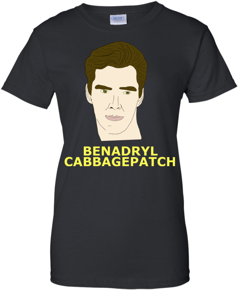 Benedryl Cabbagepatch Tshirt Mockup PNG
