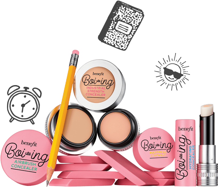 Benefit Cosmetics Concealers Collection PNG
