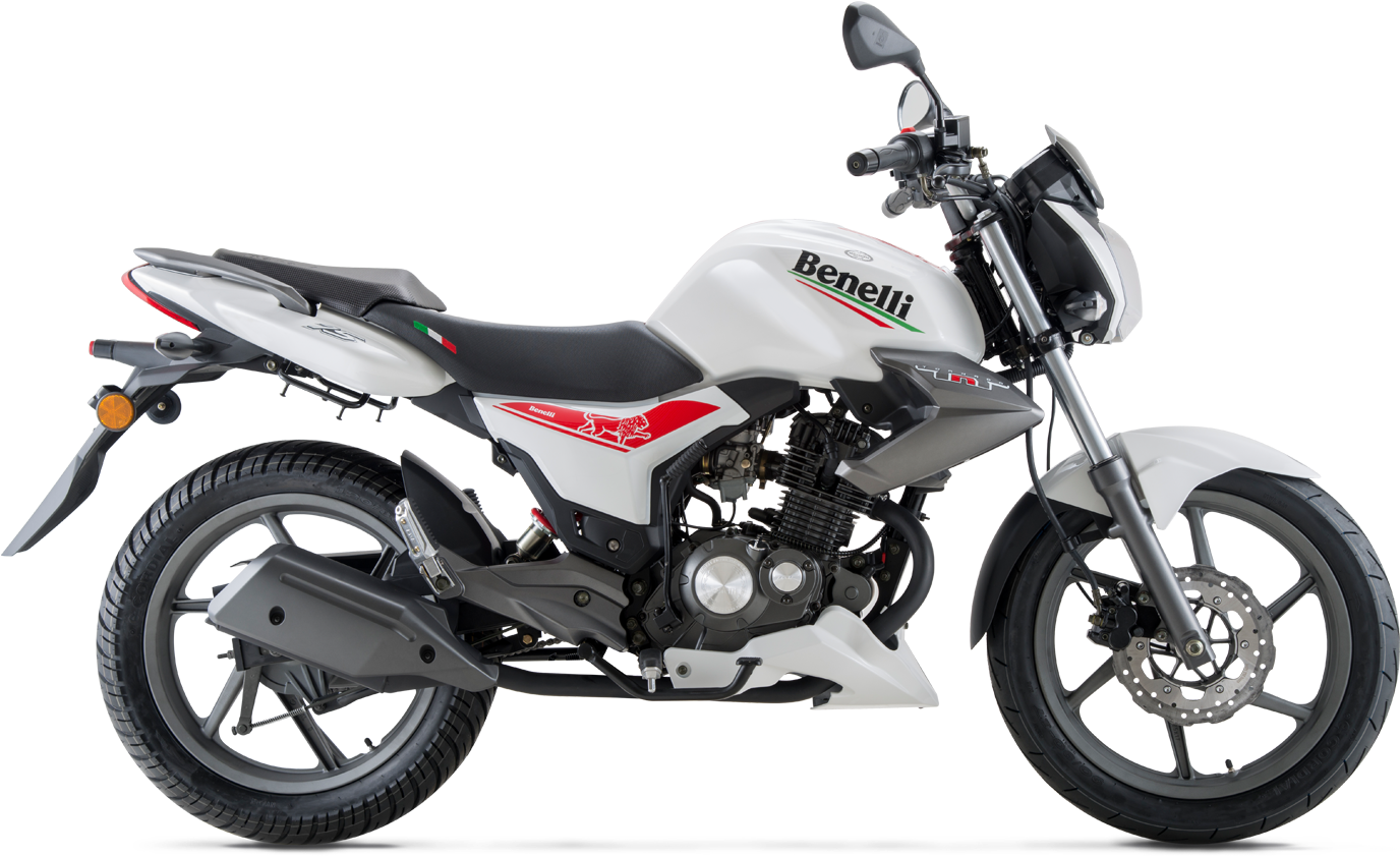 Benelli Motorcycle Profile View PNG