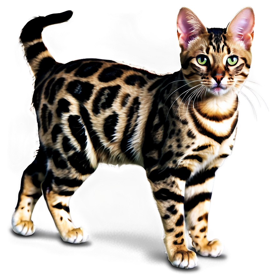 Bengal Cat Png 05252024 PNG