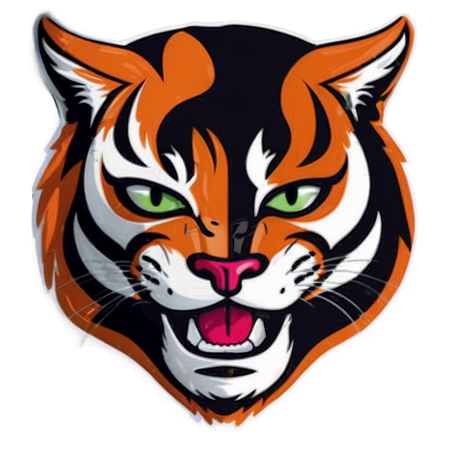 Bengals Logo Celebration Png 05252024 PNG