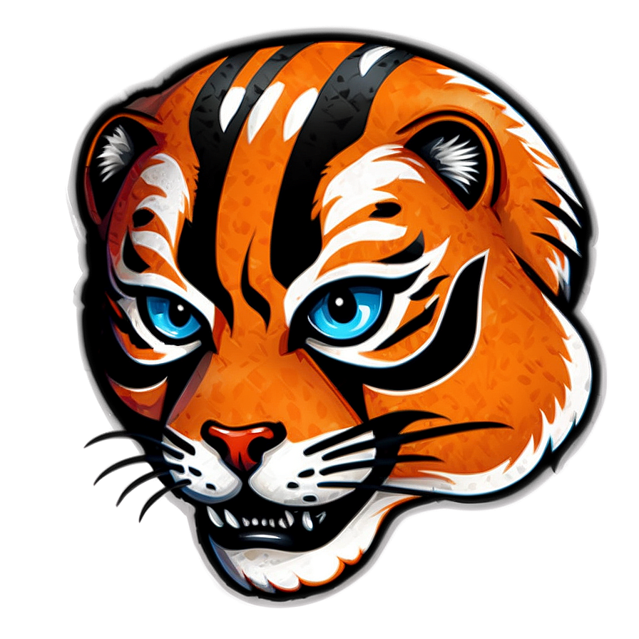 Bengals Mascot Logo Png 58 PNG