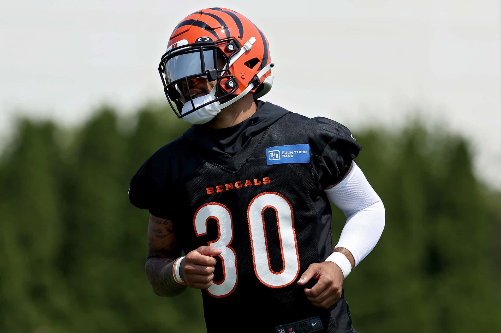 Bengals Player Number30 Training Wallpaper